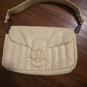 Steve Madden Cream Shoulder Bag